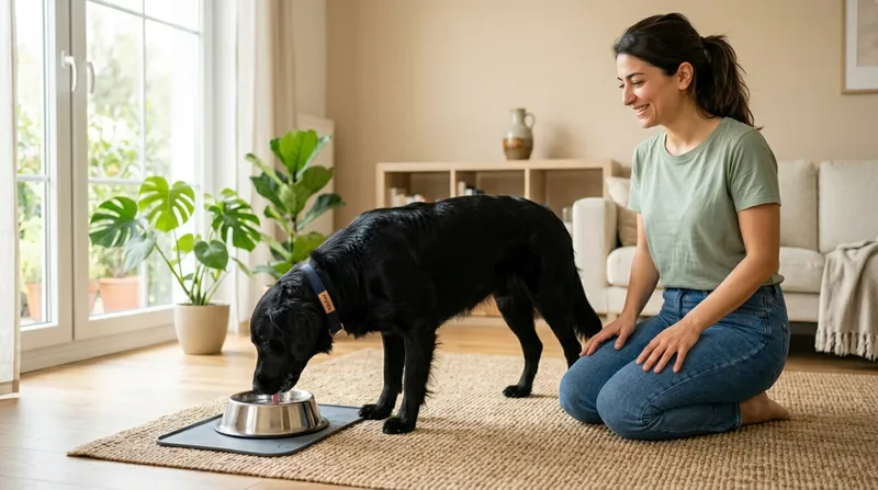 Köpek su içiyor