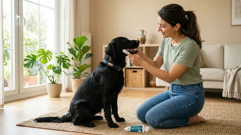 Köpek diş fırçalama
