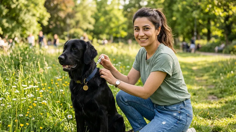 Köpek kene pire mevsimsel koruma