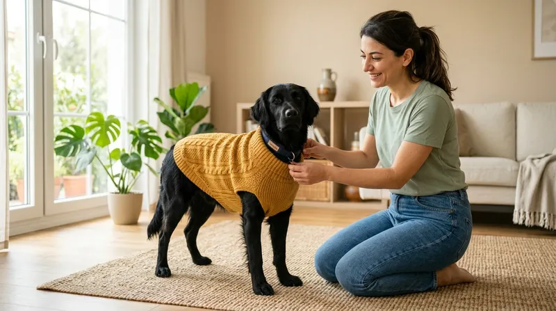 Köpek kış kıyafeti