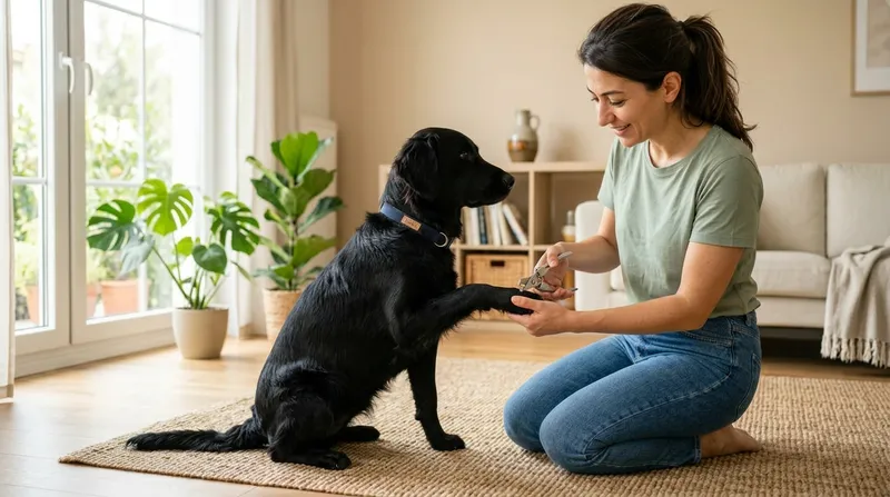 Köpek tırnağı güvenli kesim tekniği