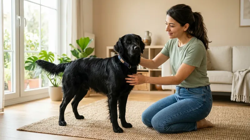 Farklı tüy tiplerine sahip köpekler