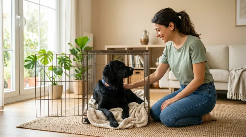 Köpek için güvenli alan oluşturma