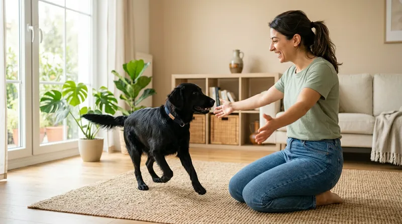 Serbest bırakma komutu ile köpeği serbest bırakma
