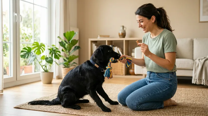 Köpekle takas oyunu oynama