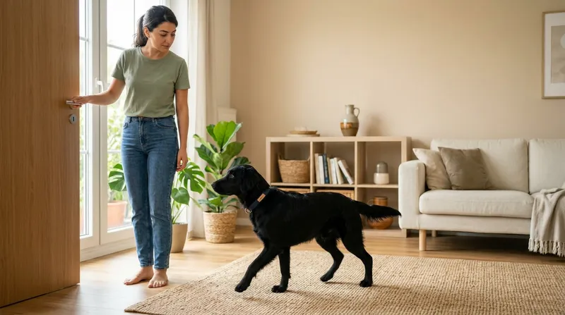 Köpek eşikten ilerlediğinde kapıyı kapatma