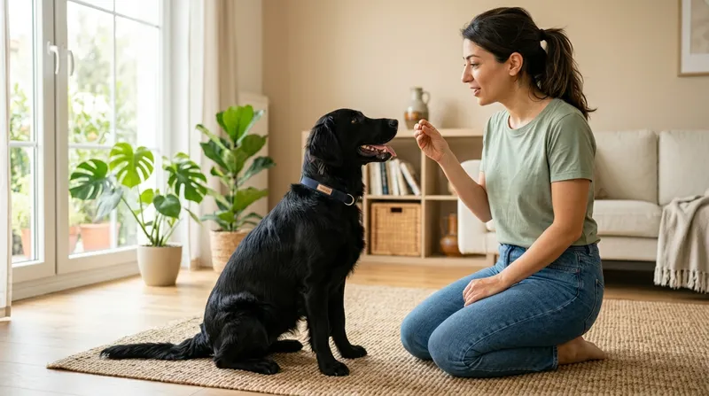 Köpek oturduğu anda otur komutunu verme