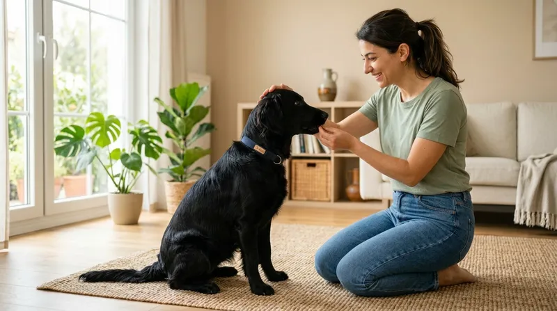 Köpeği ödüllendirme ve övme
