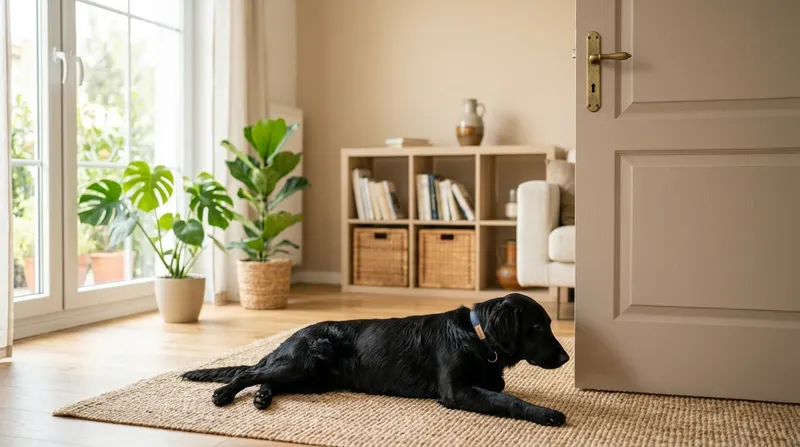 Köpek ile aradaki kapıyı kapatma eğitimi