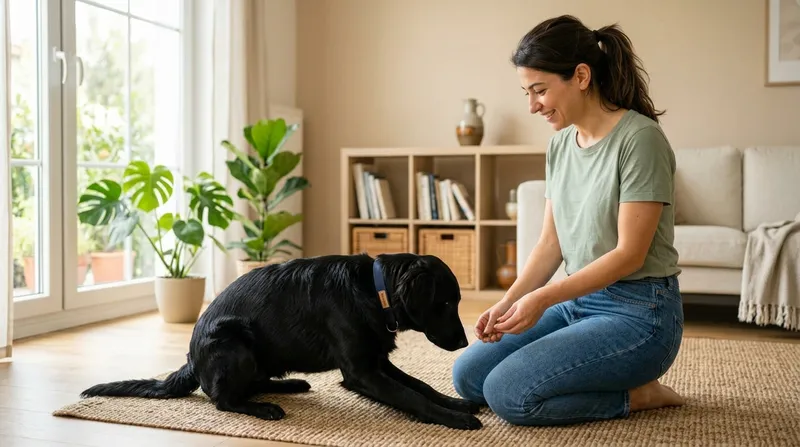 Mamayı köpeğin burnundan yere doğru indirme