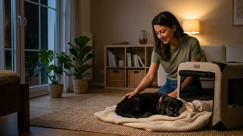 Yavru köpeğin ilk gecesi